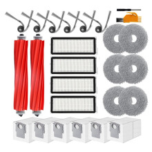 26 Stuks voor  QV 35A / QV 35S / QR 798 / QR 598 Vervangende Onderdelen Stofzuigerborstel HEPA-Filter Dweil Doek Stofzak