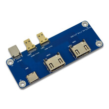 Pour Raspberry Pi Module Compatible Micro- Vers Double Sortie 4K Compatible avec pour Raspberry Pi 5/4B