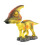 2Pièces Petites Figurines Parasaurolophus Décor 1