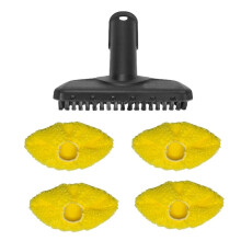 For SC1 SC2 SC3 SC4 SC5 Steam Handheld Brush Microfibre Cloth Set Steam Cleaner Hand Nozzle