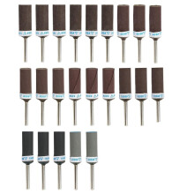 24pcs Sanding Drums Set 180-2000 Grit for Rotary Tool, Ideal for Metal, Plastic, Wood Grinding & Polishing