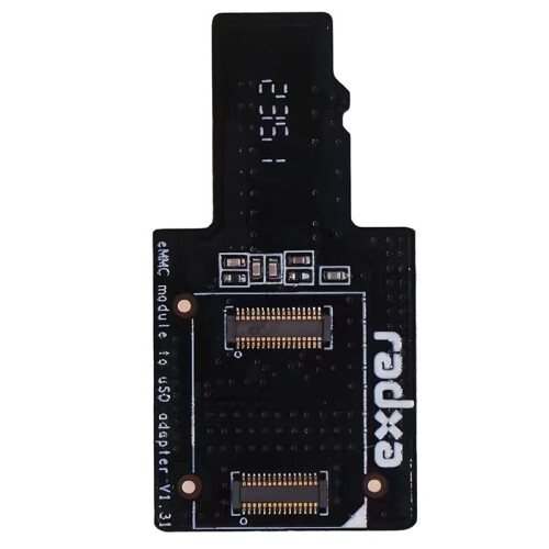 Placa EMMC A USD para Módulo EMMc para Radxa 5C X4 Zero, Utilizada con Lector de Tarjetas  para Placa Base para Radxa .