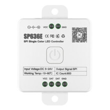 Controlador LED SP630E para Múltiples Tipos de Tiras LED, CC 5 V-24 V