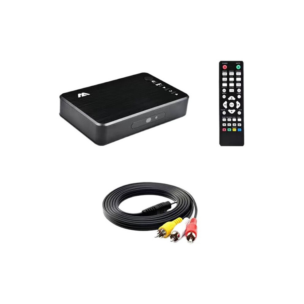 Full Hd Media Multimedia Player Autoplay 1080P Usb External Hdd Media Player Vga Av For U Disk Mkv Rmvb Eu Plug 6032865978730