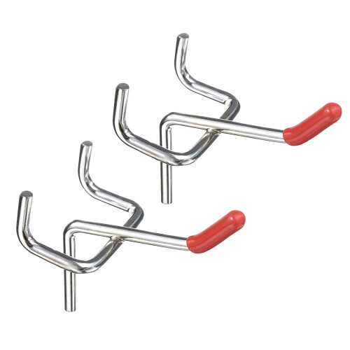 25PCS Nail Plate Nail Plate Hook for Garage Workshop Storage Display Hanging Tool Storage Hook 1