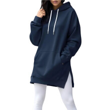Womens Oversized Hoodies Sweatshirts Long Sleeve Pullover with Pocket Fall Winter Outfits Y2k Clothes Royal XXL