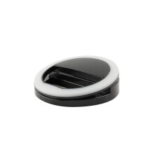 2Pièces Anneaux Lumineux Selfie Pour Smartphone Noir 36 Leds