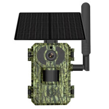 Solar-Wildkamera EU 4G LTE Mobilfunk-Wildkamera mit SIM-Karte Outdoor-Jagd-Wildkamera mit PIR-Bewegungsmelder und Nachtsicht