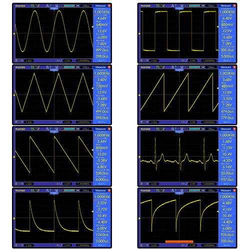 FG-200 DDS Signal Generator 0.01Hz-500KHz with Multiple Waveforms
