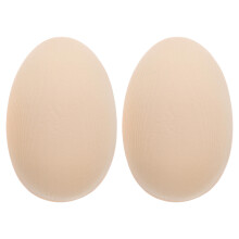 2Paare Push-Up Brustpads Atmungsaktivem Stoff Khaki Herren