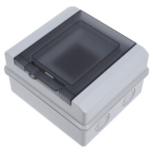 3Ensembles Boîtier ABS Distribution Électrique IP65 Usage Extérieur