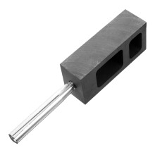 2Stk Metall Gussformen Graphitform Für Kupfer Gold Silber Legierung