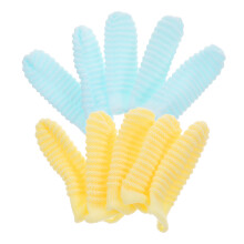 24Pcs Pet Finger Toothbrush Multi-Color Safe Soft Brush for Dogs Cats