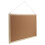 3Sets Beige Wooden Cork Boards Wall Mount Message Boards Double-Sided 1
