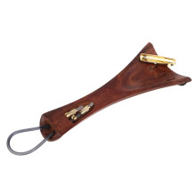 4Pcs Durable Rosewood Violin Tailpiece with Precise Metal Fine Tuners