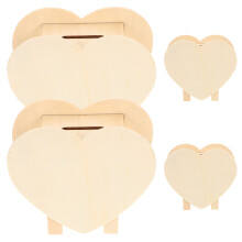 16Stk Kinder Holz Sparbox DIY Zum Bemalen Münzaufbewahrung