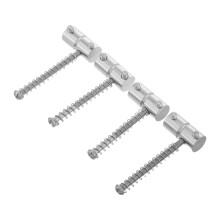 20Pcs Silver Metal Guitar Bridge Saddles for Stable String Intonation