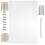 5Pièces Accessoires Popcorn Baffle PVC Clair Facile À Installer 1