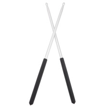 2Pairs Durable 5A Metal Drumsticks for Jazz and Percussion Drumming