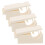 15Pcs White Shrimp Shell Remover Shrimp Plastic Kitchen Tool 1