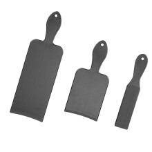 6Pcs Hair Coloring Board Paddle Black ABS for Professional Styling