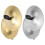 4Pairs Assorted Color Handheld Rhythm Cymbals Lightweight Iron Design 1