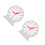 2Pièces Jouets Temps Éducatifs Plastique 7
