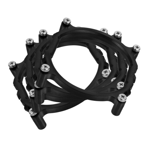 4Sets Quick Install CPU Cooler Mount Back Plate for Motherboard