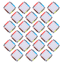 100Pièces Cartes De En Papier Multicolores Pour Artisanat DIY
