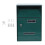 2Pcs Green Metal Post Box Wall Mount Complaint and Letter Box 1