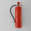 5Ensembles Fixation Extincteur Rouge Métal Mural Durable Esthétique 5