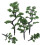 15Pcs Green Plastic Model Trees for Landscape Miniature Train Scenery 1