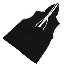 4PiĂšces Hoodies Noir Coupe Musculaire Respirante