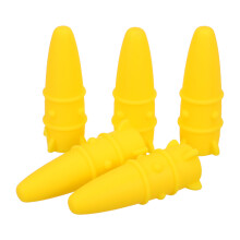 25Pièces Cache-Pointe Crayons Bois Silicone Décor