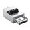 USB2.0 Solderless Adapter Metal Case USB 2.0 Terminal Block Data Connector USB Screw Terminal Board Plug Female 1