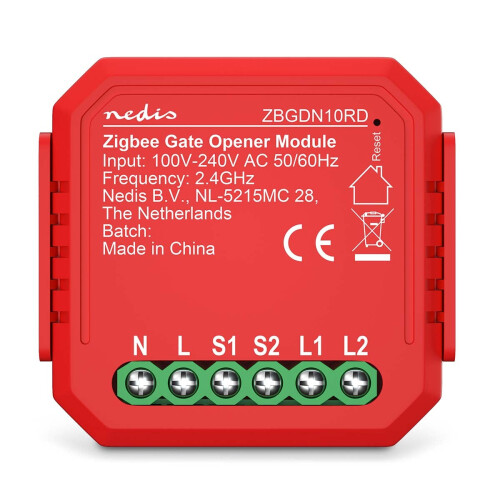 SmartLife strømbryter | Zigbee 3.0 | 2,5 W | Terminaltilkobling | App tilgjengelig for: Android / IOS 2