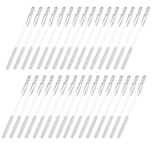 400Pièces Élastiques Barbelés Blancs Pour
