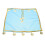 5Pcs Elegant Sky- Dancer Face Veil for Stage Performance 1