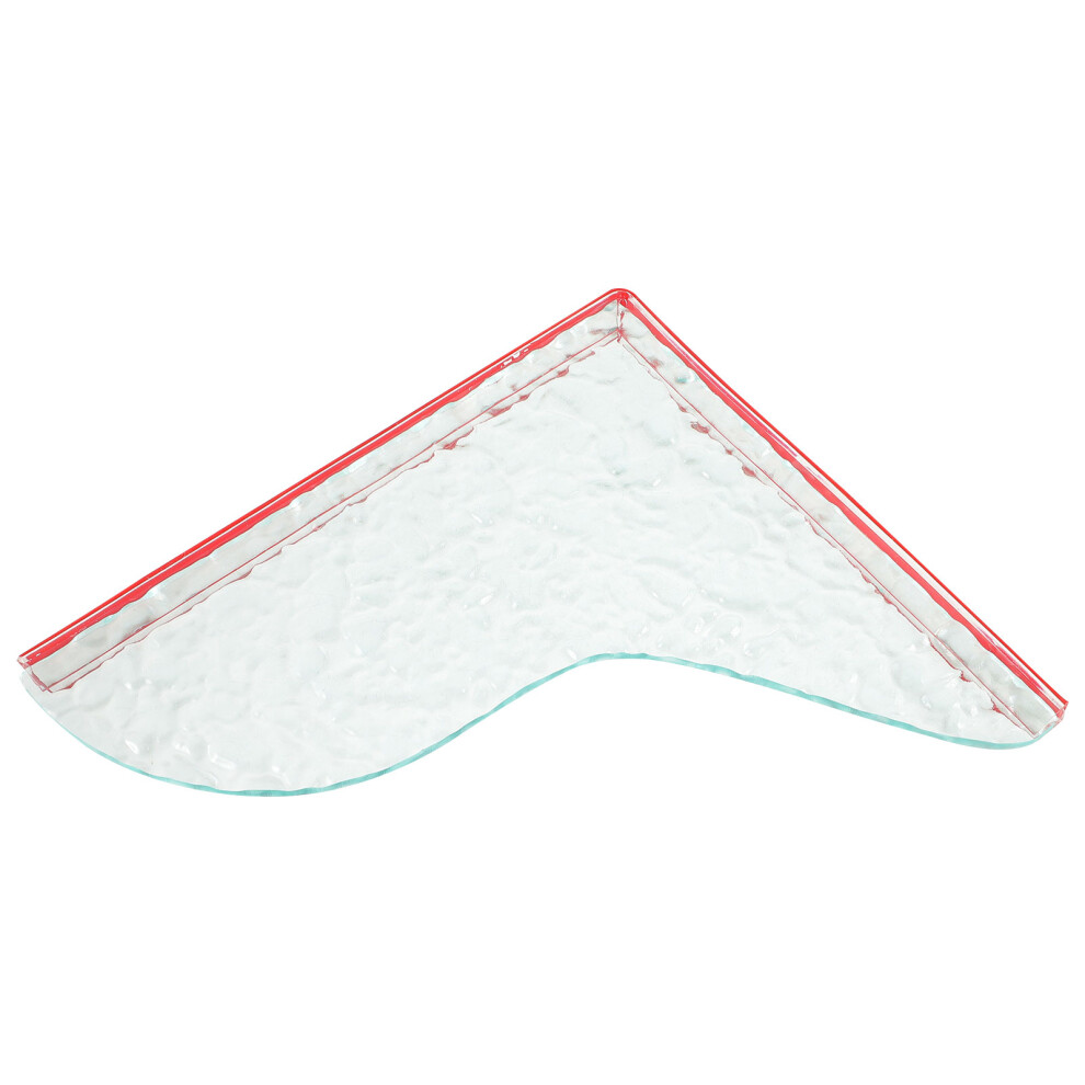 3Pcs Sturdy Acrylic Bathtub Corner Splashing Guard For Bathroom 3652087029015
