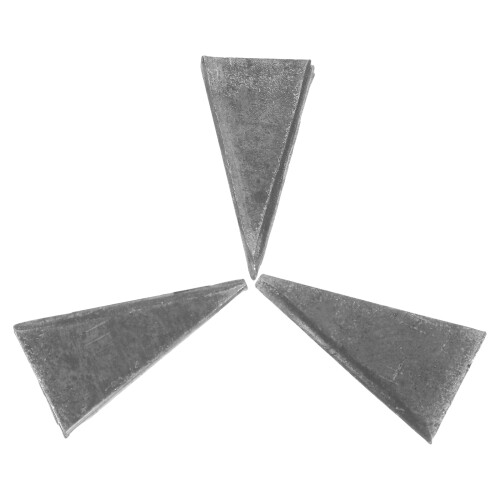 9Pcs High Efficiency Iron Wedges for Chopping Safety