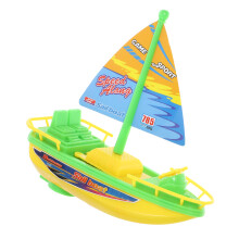 5Pcs Fun Cartoon Bath Toys for Kids Age 2-4 Small Boat Water Plaything