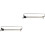 2Sets Expandable Silver Clothes Rail Storage Rack for Home Use 4