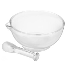 2Ensembles Bol Pilon En Verre Transparent Pour Cuisine Laboratoire