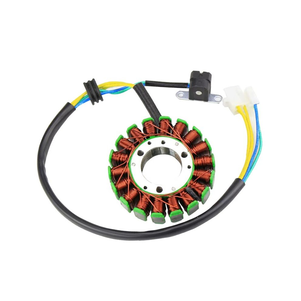 93Mm 18 Pole Motorcycle Magneto Generator Stator Coil For Linhai Parts Yp250 Lh250 Atv Quad 250Cc Motorcycle Accessories Light 6033687933716