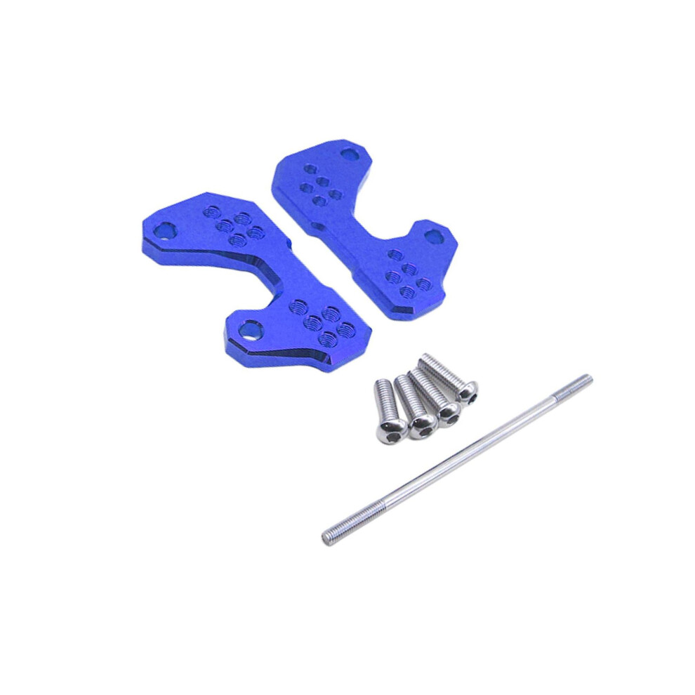 (, 108Mm X 60Mm) Rearsets Base Foot Pegs Back Raise Bracket For Yamaha R3 R25 Mt03 Blue 6468846009290