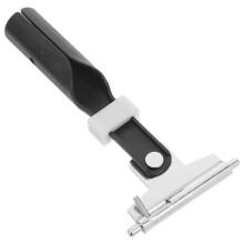 2Pcs Commercial Grade Mop Head Clamps Galvanized Iron Rotatable Holder