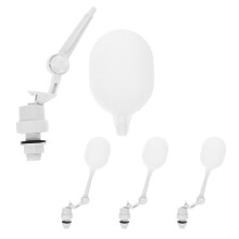 8Pcs Mini Plastic Float Valve for Fish Tank Water Level Control White
