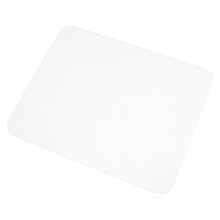 2Pcs Glass Mouse Pads Transparent Smooth Surface Nonslip Base for Home