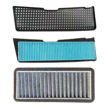 Car Air Filter Air Conditioner Cabin Filter Air Intake Grille Protective Cover for Model 3 2021 2022