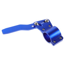 3Pcs Blue Steering Wheel Extension Lever Car Signal Turn Rod Aluminum
